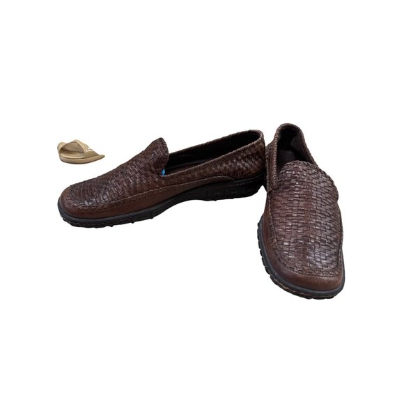 Cole Haan mens brown leather slip on loafers Size 10B SKU 7239 main image 9